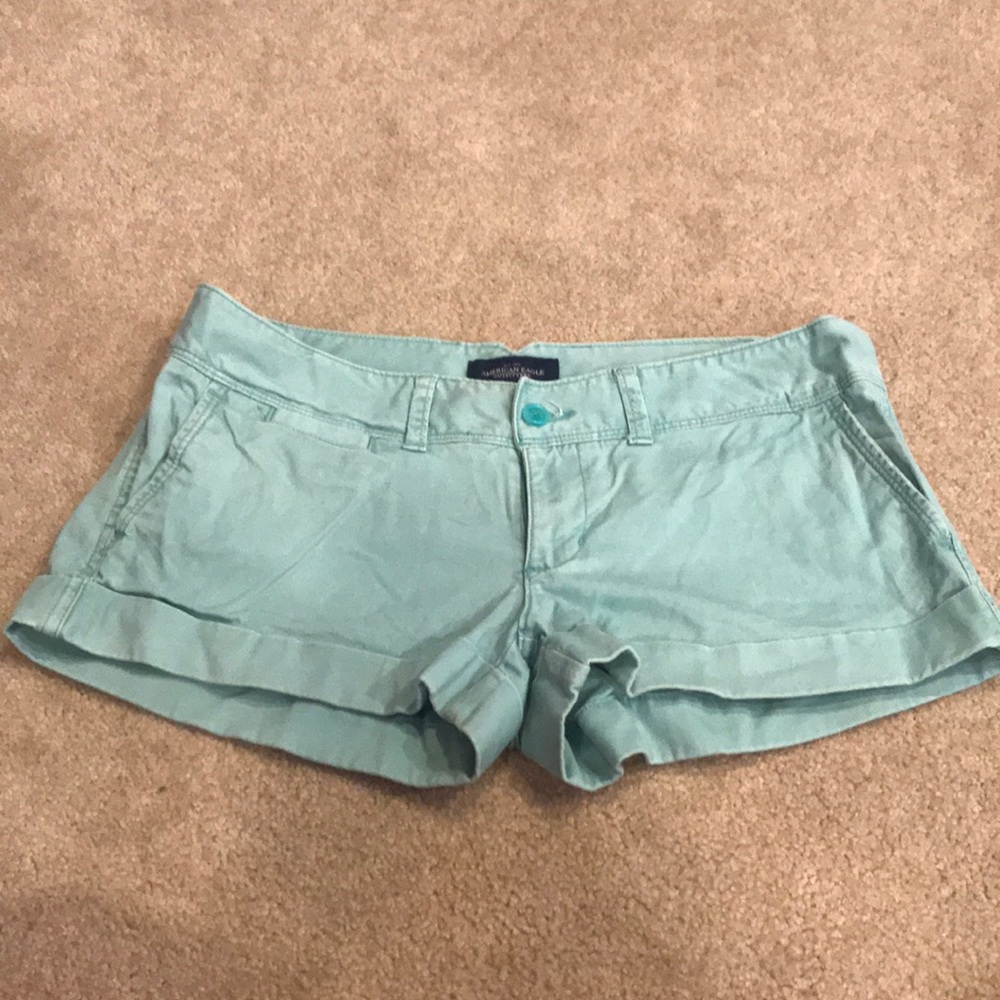 American eagle outfitters mint shorts